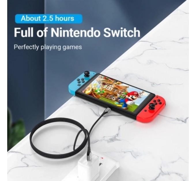 Дата кабель USB 2.0 C Male to C Male 5A Cable Gray 2M Aluminum Alloy Type VENTION (TAEHH)