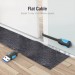 Дата кабель Flat USB3.0 Extension Cable 2M Black VENTION (VAS-A13-B200)