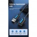 Дата кабель USB 2.0 A Male to A Female Extension Cable 0.5M black PVC Type VENTION (CBIBD)