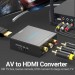 Конвертор RCA to HDMI Converter Black Metal Type VENTION (AEFB0)