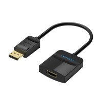Перехідник DP to HDMI Converter 0.15M Black VENTION (HBGBB)