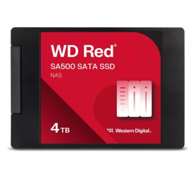 WD Накопичувач SSD 2.5" 4TB RED SA500 WD (WDS400T2R0A-68CKB0)