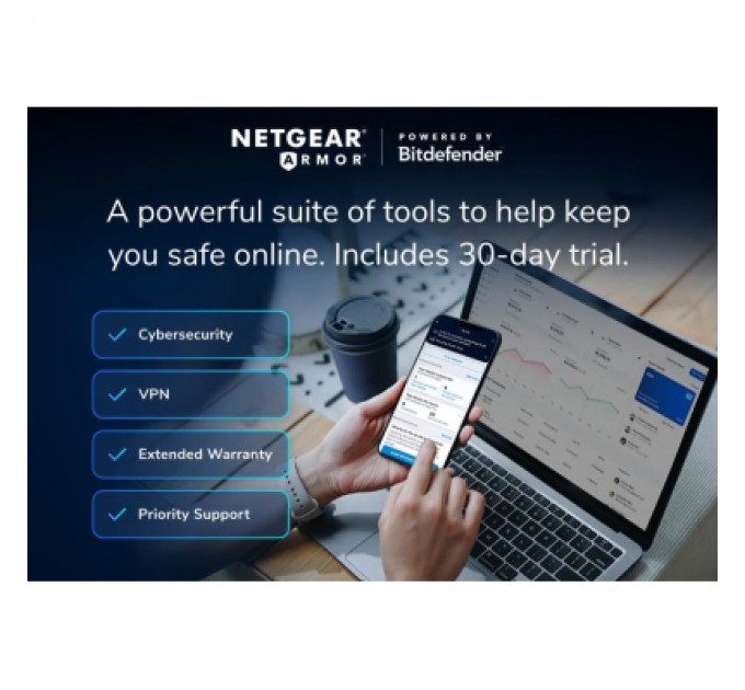 Точка доступу Wi-Fi Netgear RBE372-100EUS