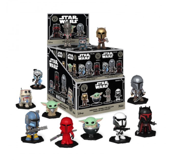 Фігурка Funko Pop сюрприз Mystery Minis Star Wars Мандалорець S2 (81366)
