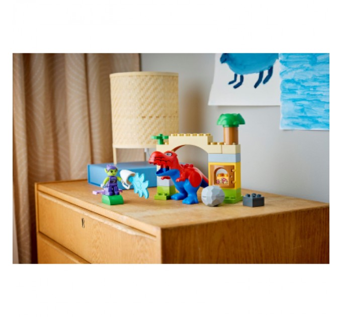 Конструктор LEGO DUPLO Marvel Динозавр Spidey-Rex проти Зеленого Гобліна (10463)