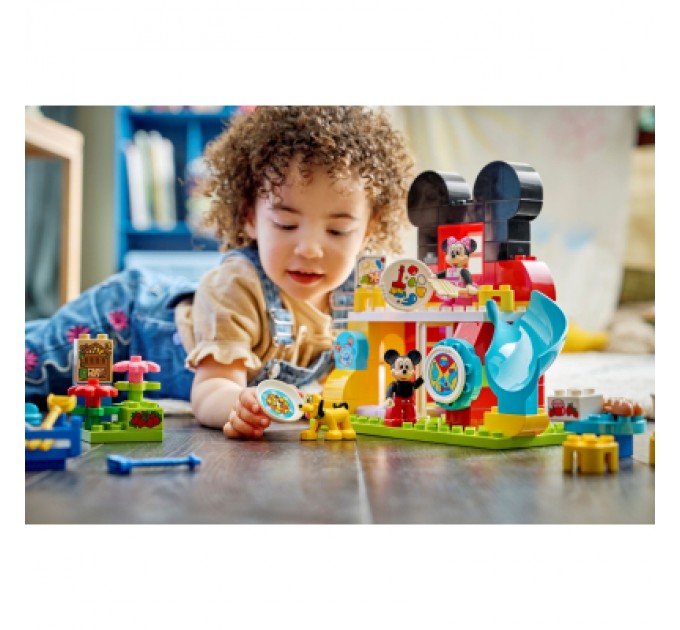 Конструктор LEGO DUPLO Disney Міккі Маус: Клубний будинок з Мінні та Плуто (10465)