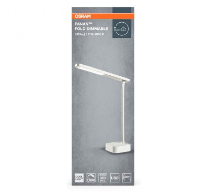 Настільна лампа Osram PANAN F DIM USB WT (4099854507472)