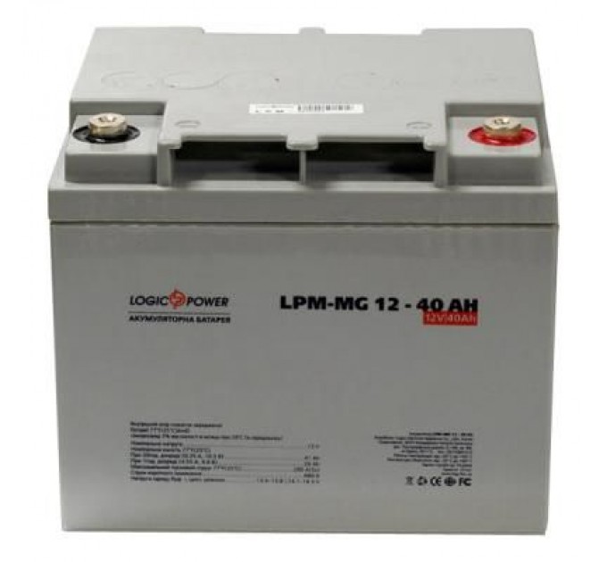 Батарея до ДБЖ LogicPower LPM MG 12В 40Ач (3874)