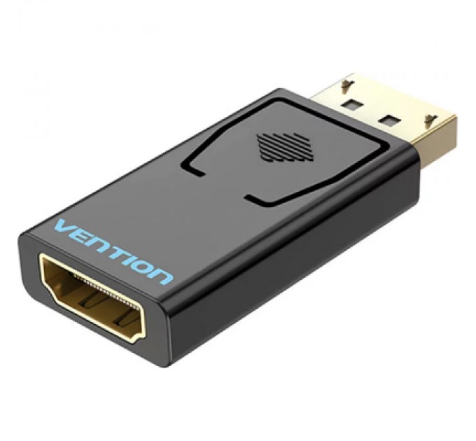 Перехідник DP Male to HDMI Female black Vention (HBKB0)