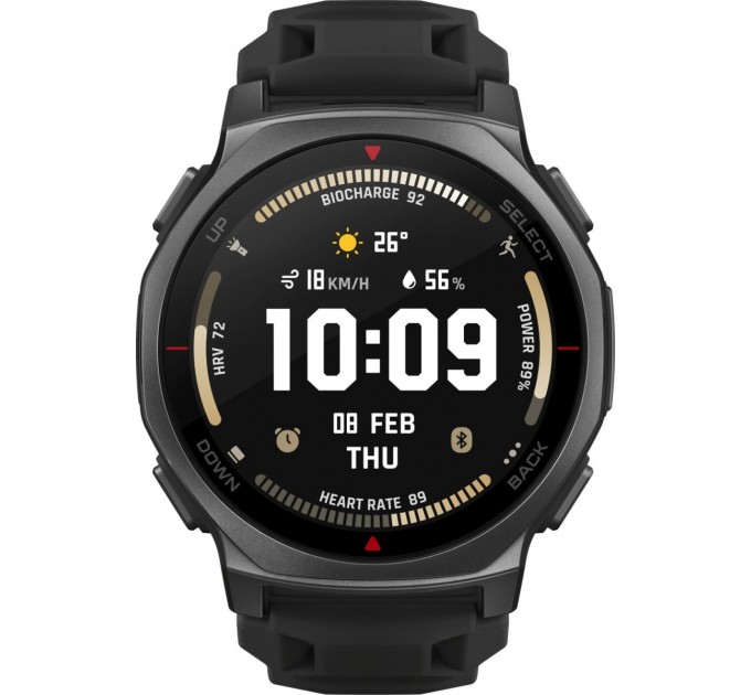 Смарт-годинник Amazfit T-Rex 3 Pro 44mm Tactical Black (W2549GL5N)