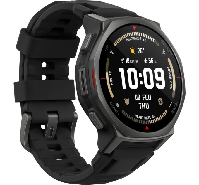 Смарт-годинник Amazfit T-Rex 3 Pro 44mm Tactical Black (W2549GL5N)