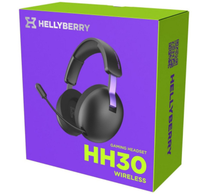Hator Навушники Hator Hellyberry HH30 Wireless Black (HH30_wireless_BV)