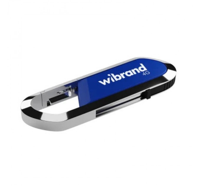 Wibrand USB флеш накопичувач Wibrand 4GB Aligator Blue USB 2.0 (WI2.0/AL4U7U)