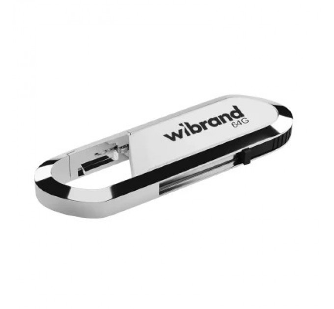 Wibrand USB флеш накопичувач Wibrand 64GB Aligator White USB 2.0 (WI2.0/AL64U7W)