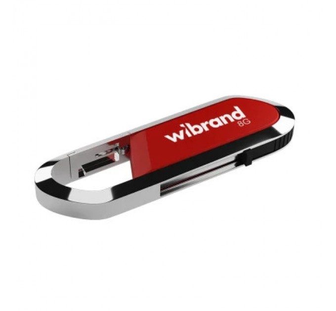 Wibrand USB флеш накопичувач Wibrand 8GB Aligator Red USB 2.0 (WI2.0/AL8U7DR)