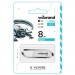Wibrand USB флеш накопичувач Wibrand 8GB Aligator White USB 2.0 (WI2.0/AL8U7W)