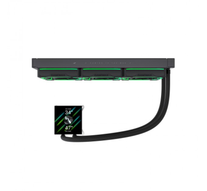 Кулер до процесора Gamemax HAILSTORM 360 BK