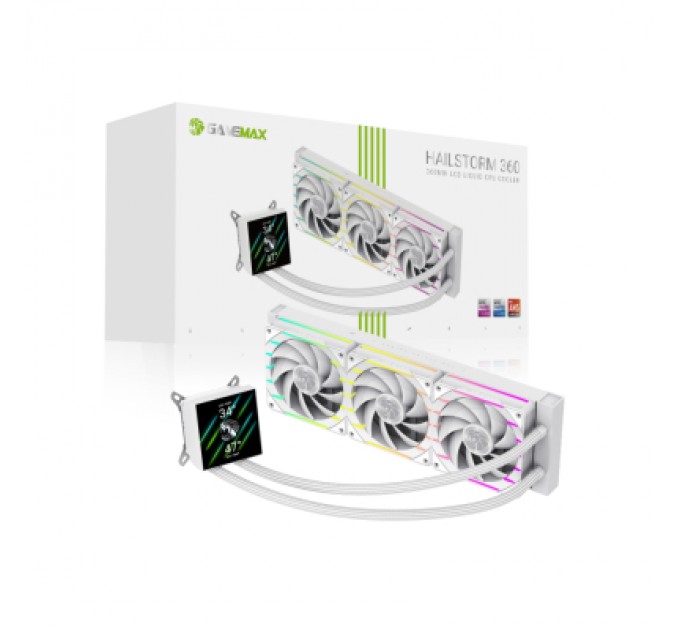 Кулер до процесора Gamemax HAILSTORM 360 WH