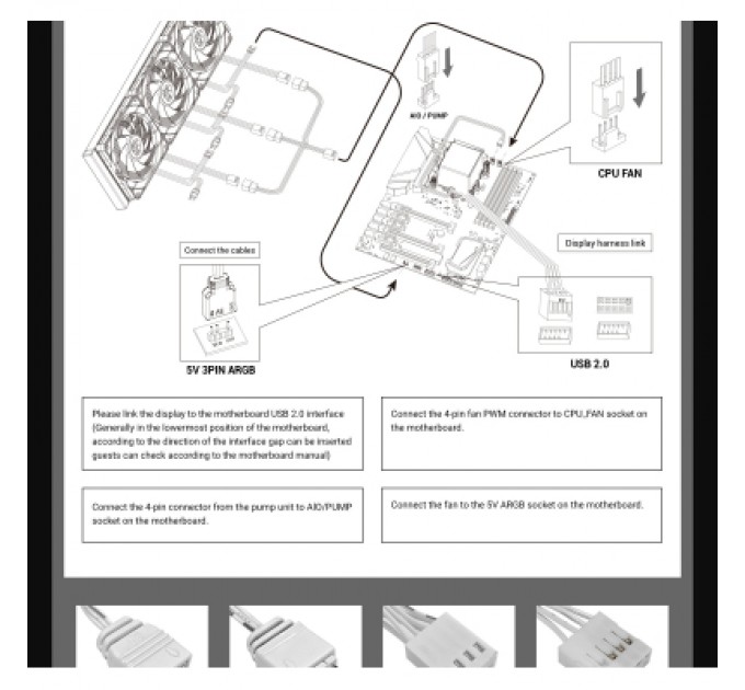 Кулер до процесора Gamemax HAILSTORM 360 WH