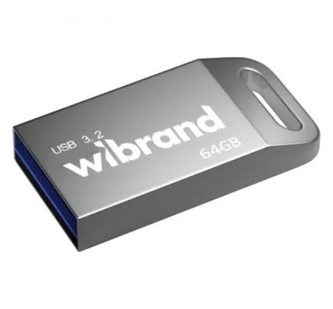 Wibrand USB флеш накопичувач Wibrand 64GB Ant Silver USB 3.2 Gen 1 (USB 3.0) (WI3.2/AN64M4S)