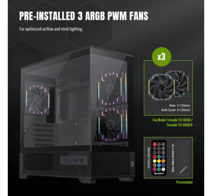 Корпус для ПК Gamemax VISTA 2 MB