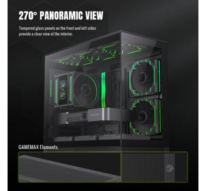 Корпус для ПК Gamemax VISTA 2 MB