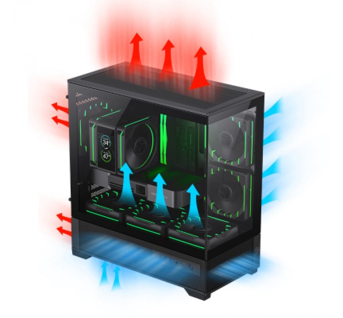 Корпус для ПК Gamemax VISTA 2 MB