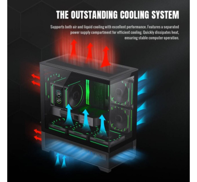 Корпус для ПК Gamemax VISTA 2 MB