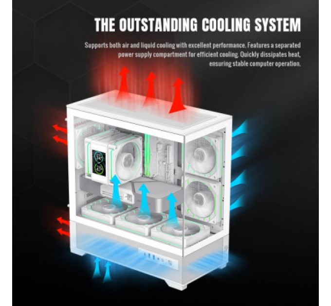 Корпус для ПК Gamemax VISTA 2 MW