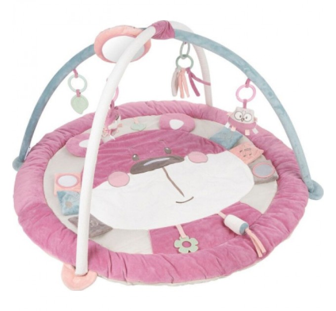 Дитячий килимок Canpol гімнастична Pastel Friends - рожевий (68/078_pin)