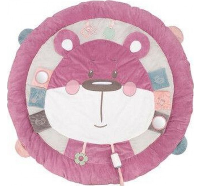 Дитячий килимок Canpol гімнастична Pastel Friends - рожевий (68/078_pin)