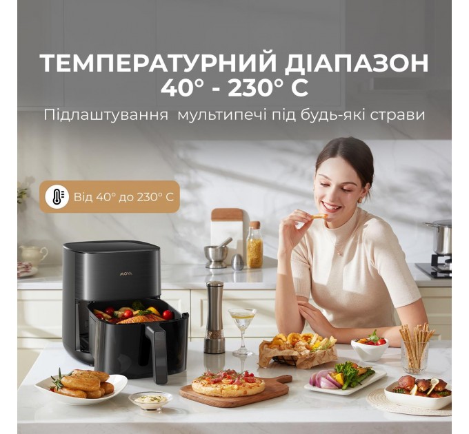 Мультипіч Mova AeroChef FD10s Pro Black (VFF12A-BL-S)
