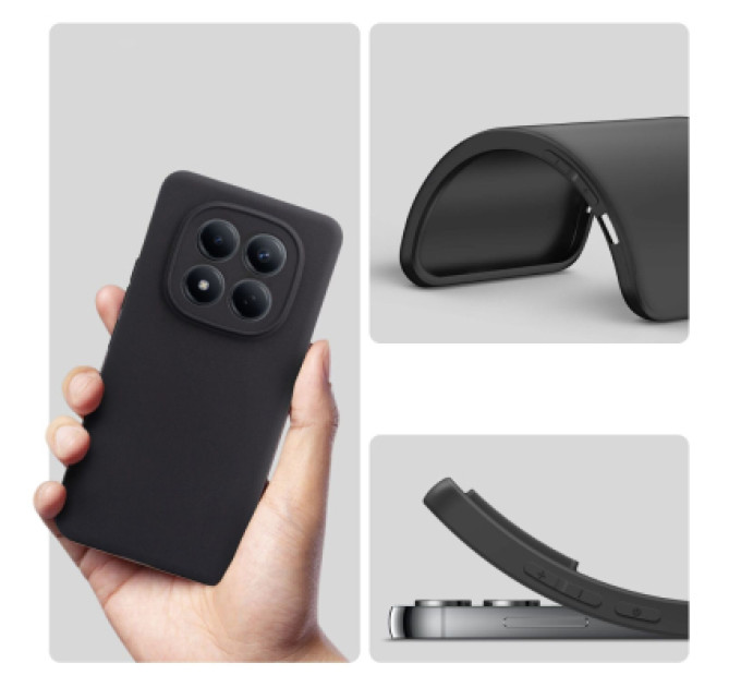 BeCover Чохол до мобільного телефона BeCover Xiaomi Redmi Note 15 Pro 4G Black (714972)