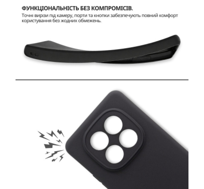 BeCover Чохол до мобільного телефона BeCover Xiaomi Redmi Note 15 Pro 5G Black (714974)