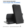 BeCover Чохол до мобільного телефона BeCover Exclusive Tecno Spark 40C 4G (KM4k) Black (715009)