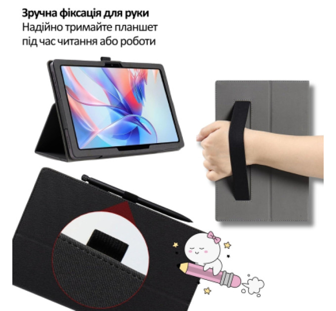 BeCover Чохол до планшета BeCover Slimbook Oscal Pad 60 10.1" Black (715127)