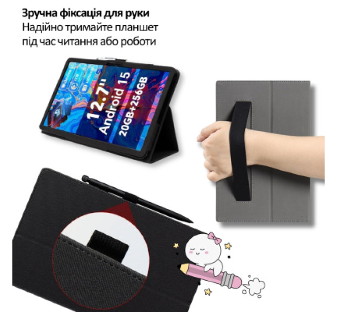 BeCover Чохол до планшета BeCover Slimbook Teclast ArtPad Pro 12.7" Black (715129)