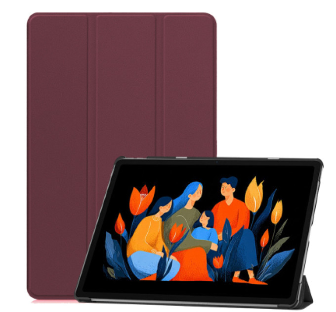 BeCover Чохол до планшета BeCover Smart Case Lenovo Idea Tab Plus 12.1" Red Wine (715085)