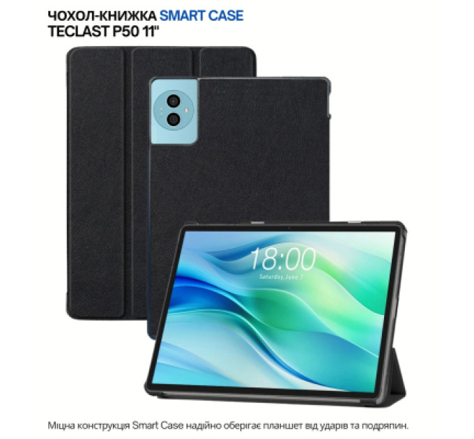 BeCover Чохол до планшета BeCover Smart Case Teclast P50 11" Black (715136)