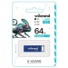 Wibrand USB флеш накопичувач Wibrand 64GB Chameleon Blue USB 2.0 (WI2.0/CH64U6U)