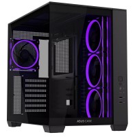 Корпус для ПК ASUS A32 Plus Black Tempered Glass (90DC00S0-B19000)