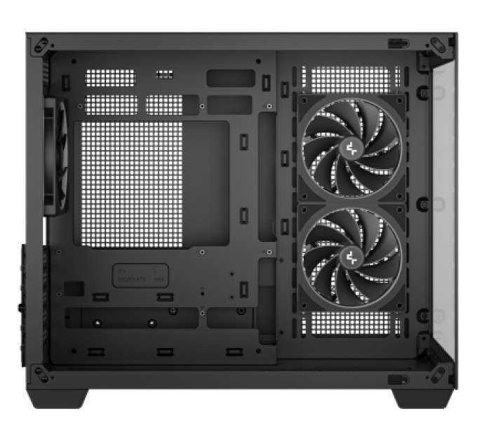 Корпус для ПК Deepcool CG330 3F Black (R-CG330-BKNGM3-G)