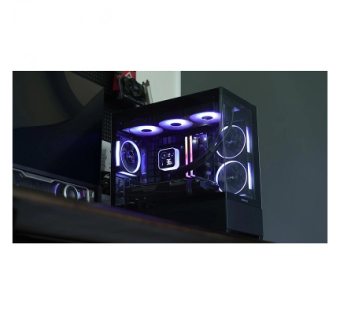 Корпус для ПК Deepcool CG380 3F Black (R-CG380-BKAGM3-G)