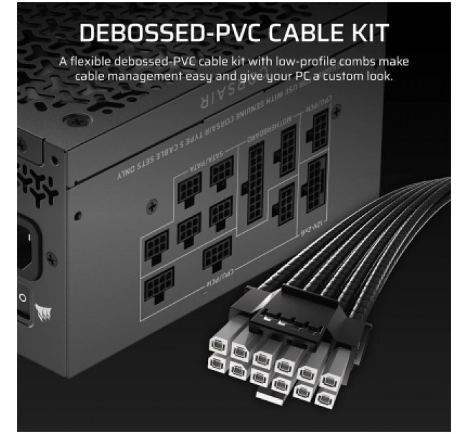 Блок живлення Corsair 750W RM750x Shift ATX 3.1 (CP-9020298-EU)