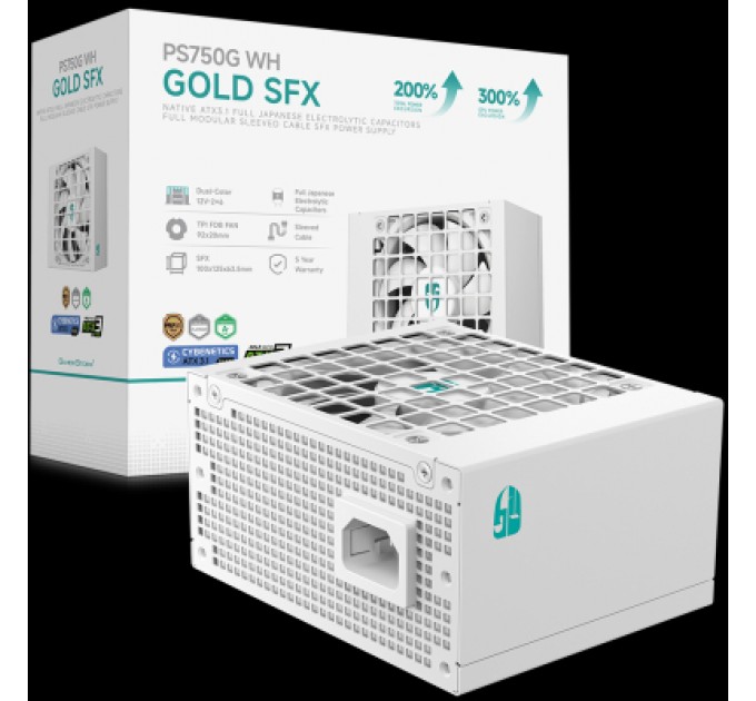 Блок живлення Deepcool 750W GamerStorm PS750G White (R-PS750G-FE0W-JGEU)