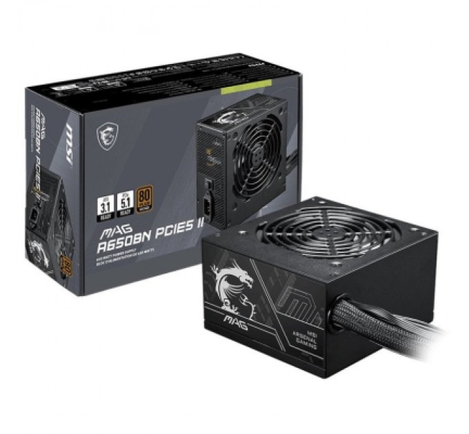 Блок живлення MSI 650W MAG A650BN PCIE5 II (MAG A650BN PCIE5 II)