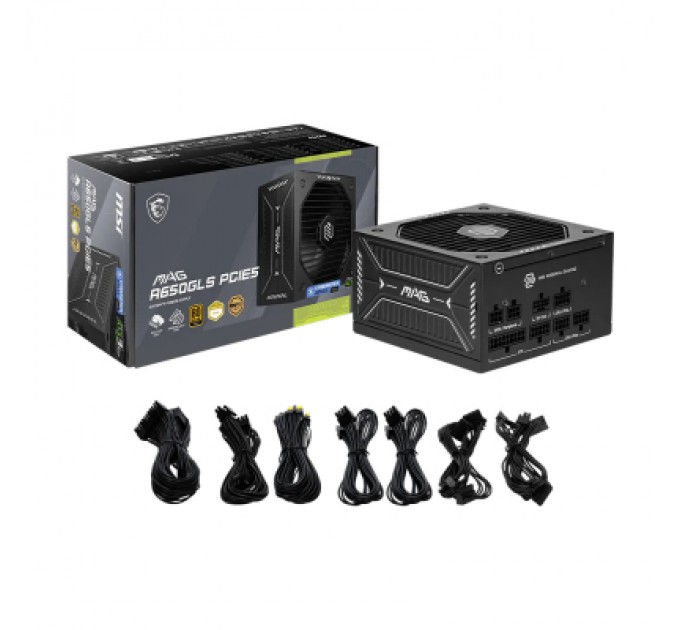 Блок живлення MSI 650W MAG A650GLS PCIE5 (MAG A650GLS PCIE5)