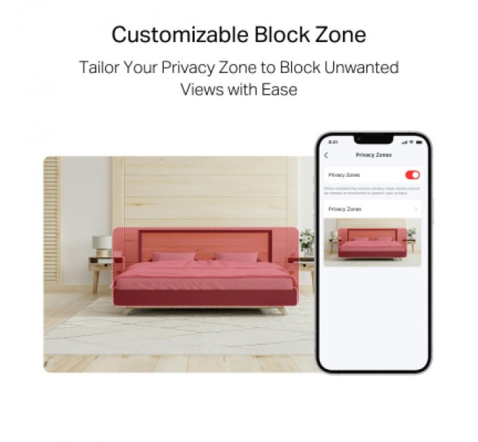 Камера відеоспостереження Mercusys IP-Камера MERCUSYS MC210 3MP N300 microSD motion detection (MC210)