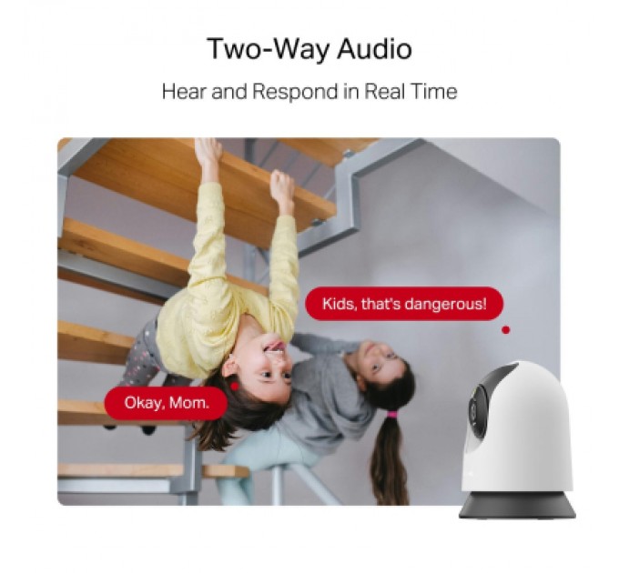 Камера відеоспостереження Mercusys IP-Камера MERCUSYS MC210 3MP N300 microSD motion detection (MC210)