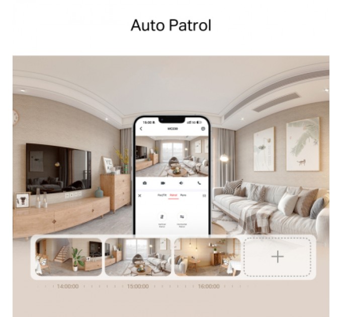 Камера відеоспостереження Mercusys IP-Камера MERCUSYS MC230 5MP N300 microSD motion detection. AI (MC230)